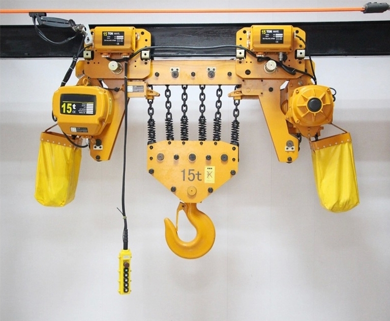Electric chain hoist structure