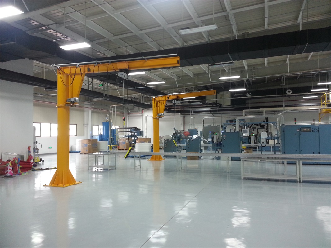 BZD column mounted jib crane