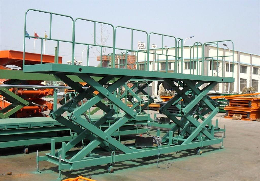 Hydraulic lift table (19)