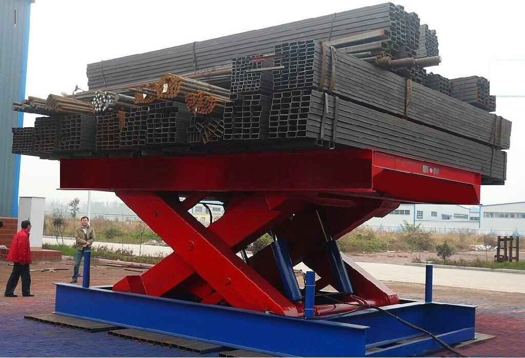 Hydraulic lift table (27)