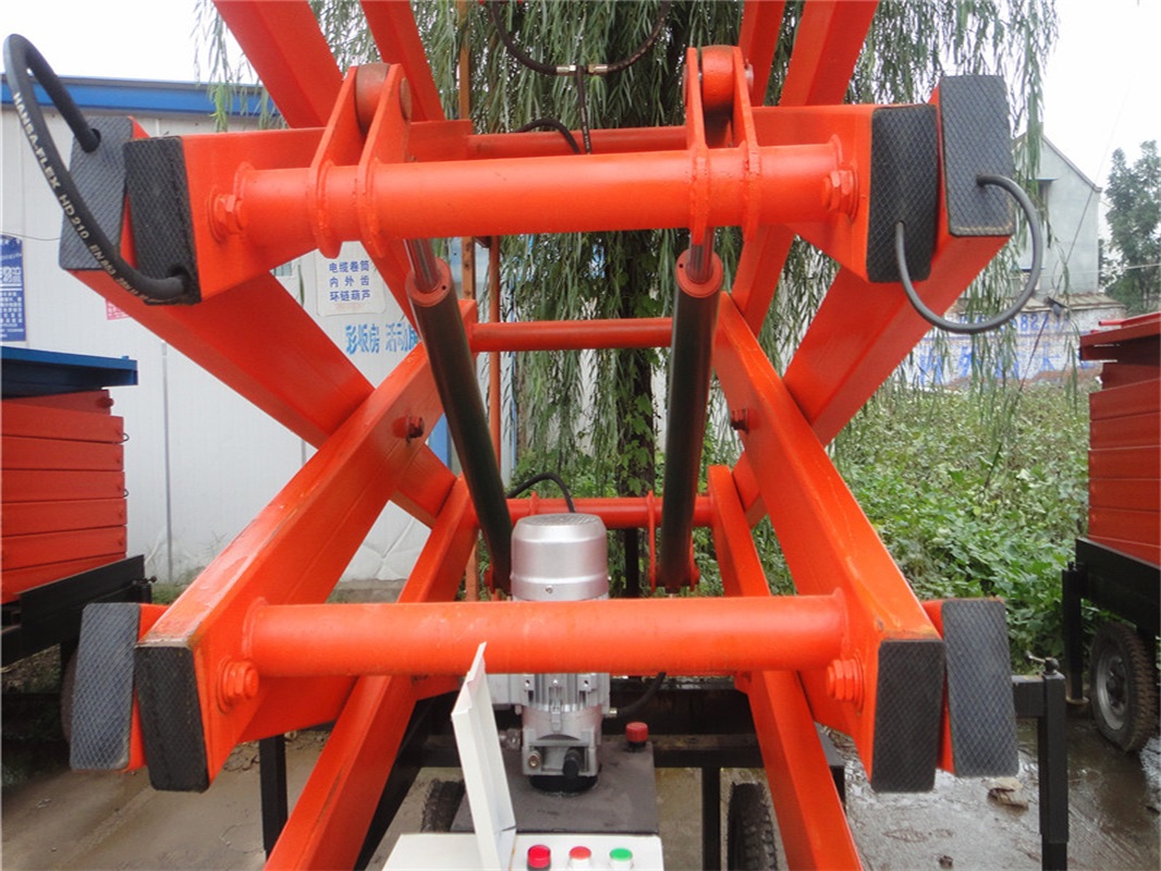 Lifting platform hydraulic station system