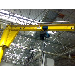Floor mounted jib crane