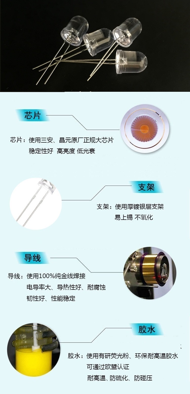 led发光二极管还具有发光特性