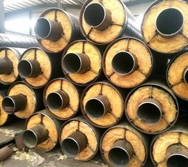 钢套钢直埋复合保温钢管