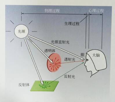 設(shè)計色彩感覺信息傳輸途徑是光源、彩色物體、眼睛和大腦002