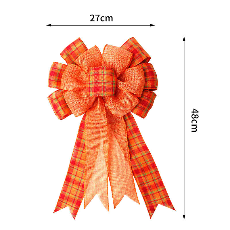 Pre made Christmas ribbon bow