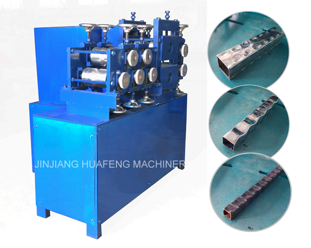 Wrought Iron Pipe Embossing Machine