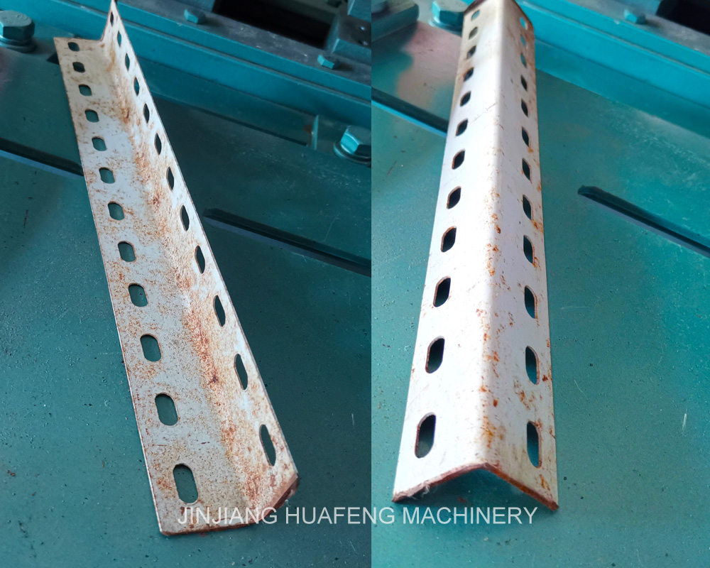 Slotted Angle Roll Forming Machine for Shelving Racks