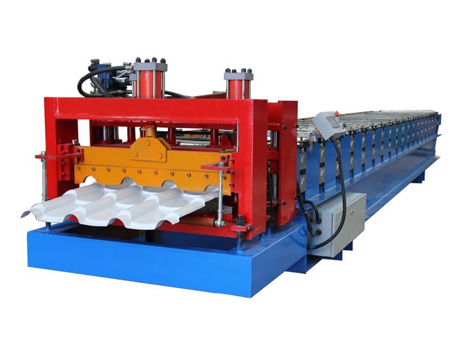 762 Glazed Tile Sheet Roll Forming Machine