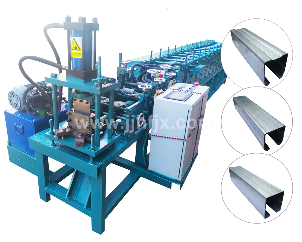 Door Guide Rail Roll Forming Machine