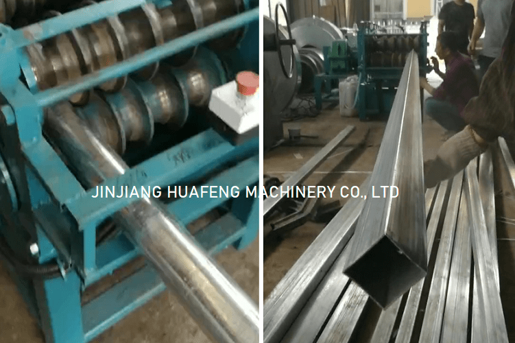 60-89mm OD Round to Square Tube Mill Machine (5-in-1)