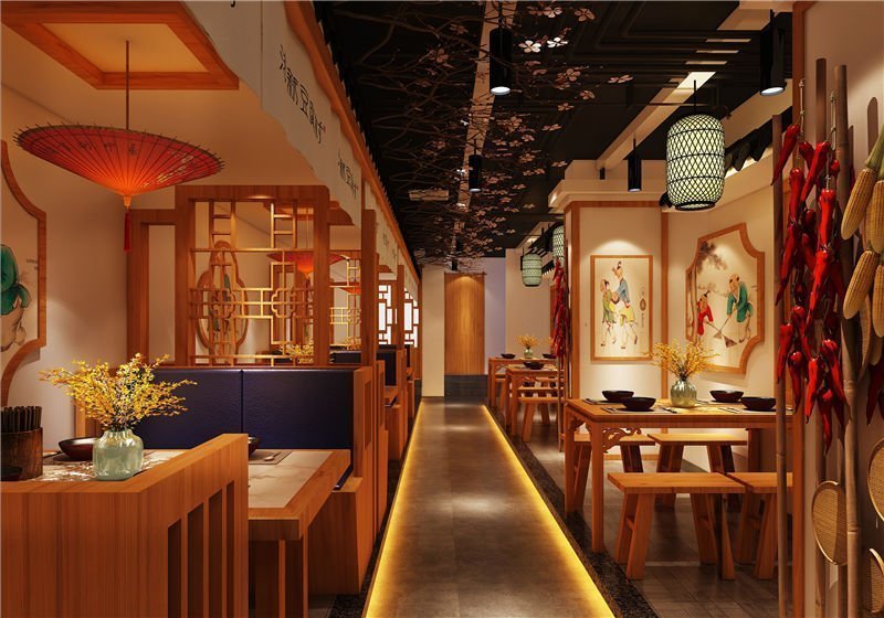 重庆餐厅装修设计公司分享重庆餐饮空间设计