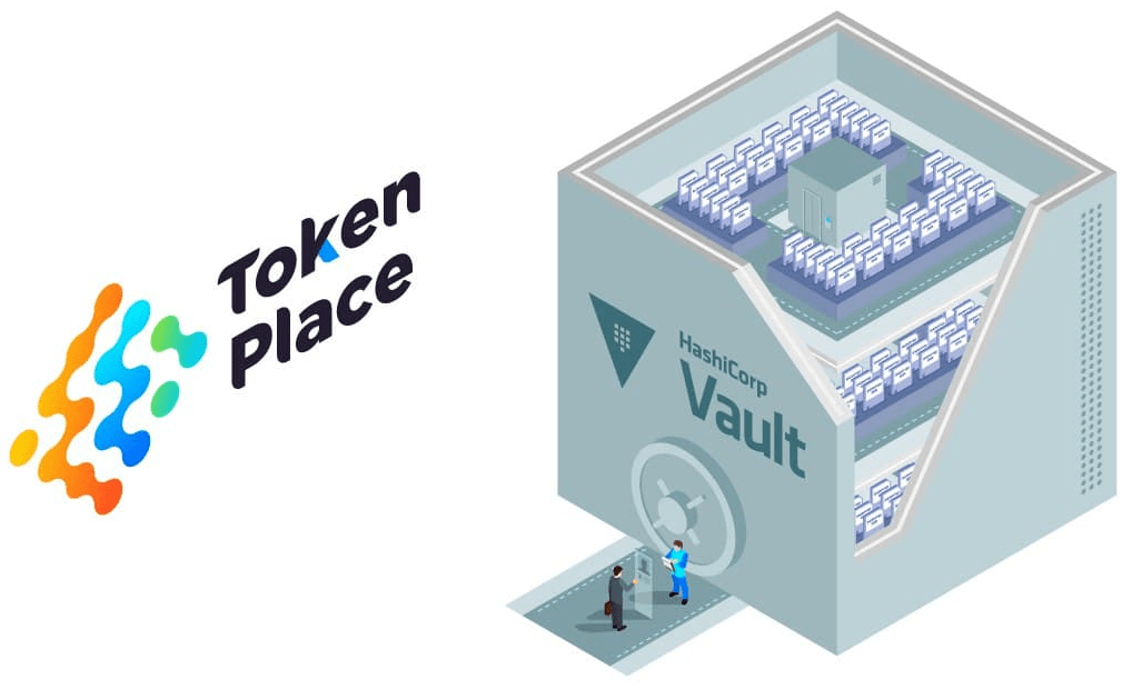 Tokenplace 集成了 Vault 安全架构来保护 API 密钥