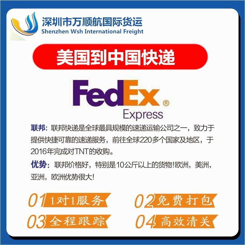 FEDEX主图1加国家到中国快递