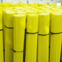 定制黄色玻璃纤维杆GFRP棒材型材玻璃纤维棒遮阳纤维复合材料纤维管供应