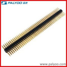 0.8mm Pitch Male Pin Header Connector Dual Rows Straight 