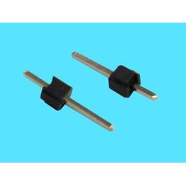 2.54mm pin header connector dip 180D 1X1P 