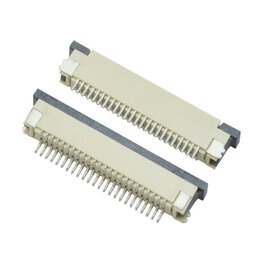 0.8mm Pitch FPC Connector Bottom Contacts SMT Type 
