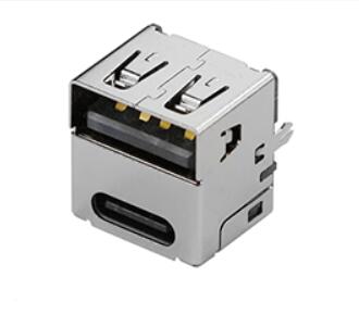 TYPE C Connector 14P Female Socket with USB Connector 