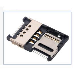 2 In 1 Card Connector Micro SD8Pin+SIM8Pin