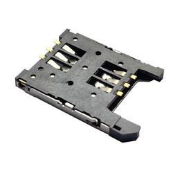 SIM Card Connector Without post 6PIN Type