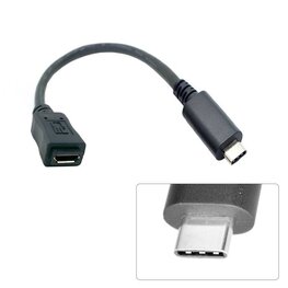 Type C to Micro USB Female Cable OTG Cable