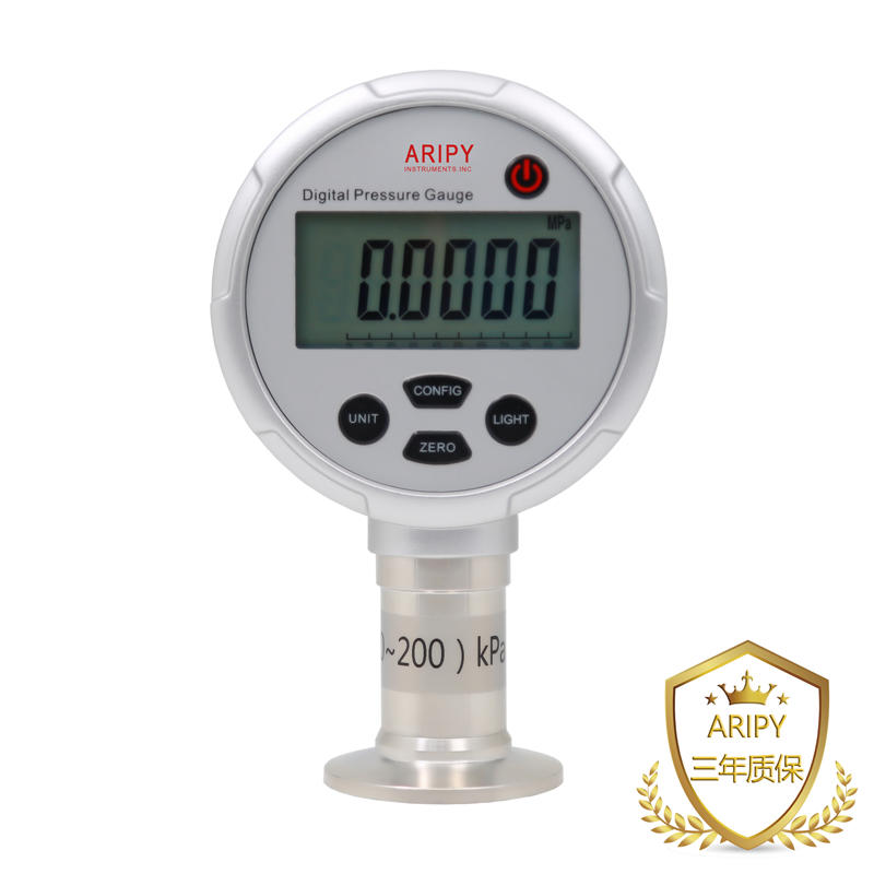 PY803S hygienic digital pressure gauge