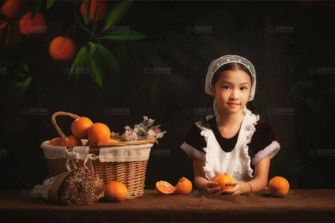郑松杰《橘子丰收》
