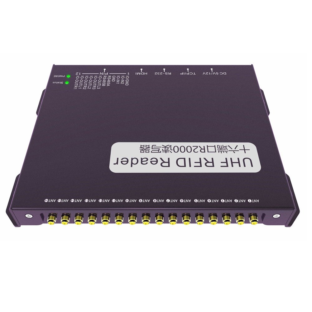 16-port UHF RFID Reader 十六口超高頻讀寫器