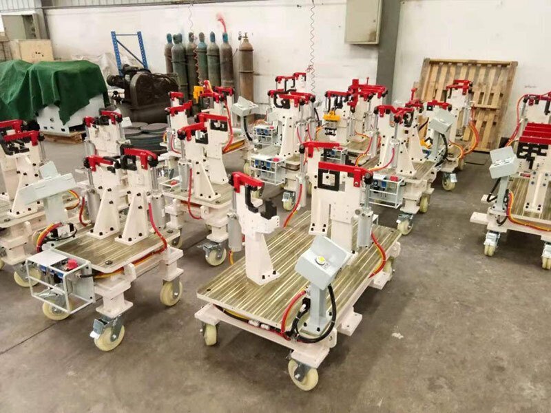 重庆汽车配件有限公司（长安S203轮毂包）机器人点焊夹具