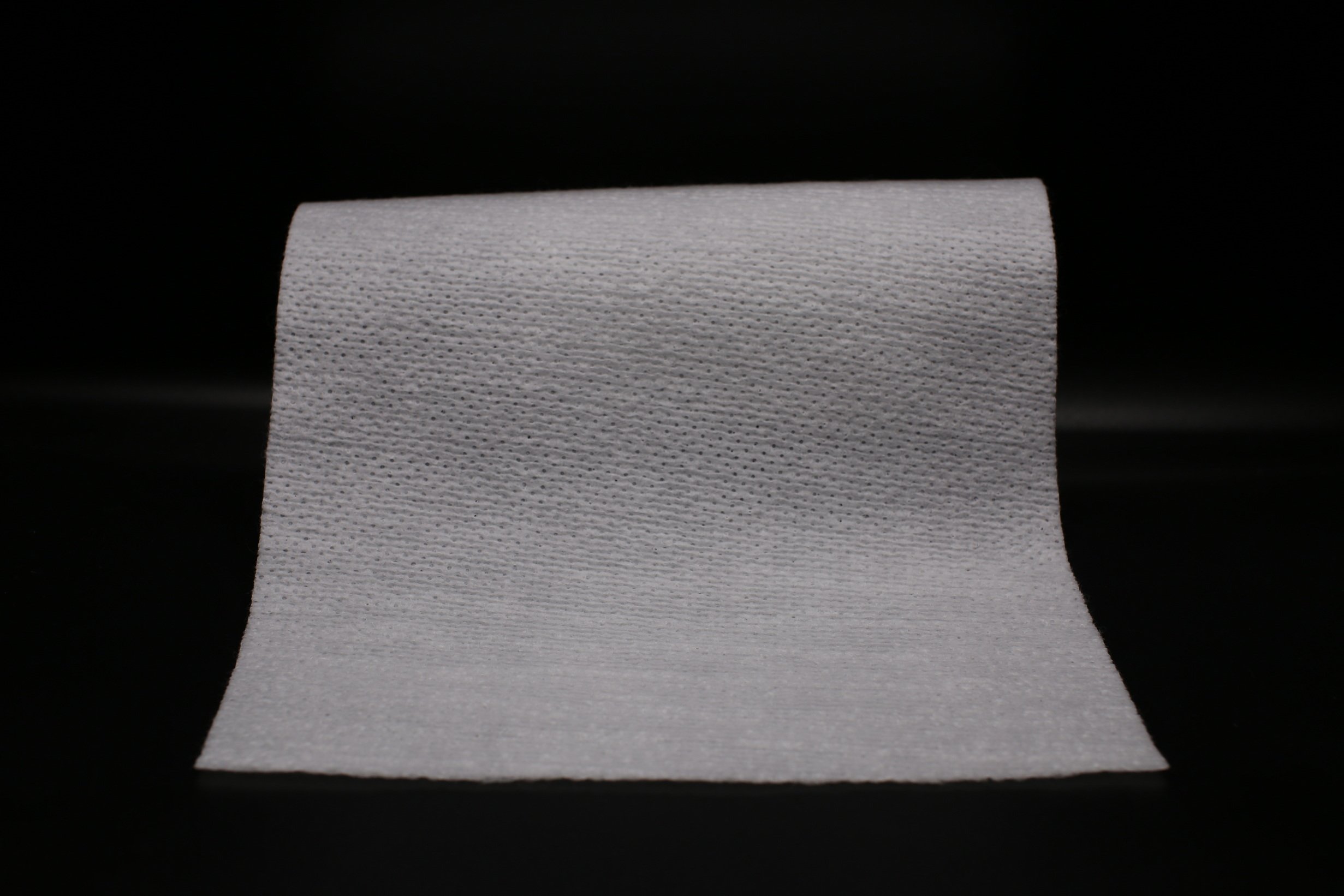 Tela No Tejida Elástica Transpirable En Relieve Con Patrón de Orificios para Cintura Elástica Perfor