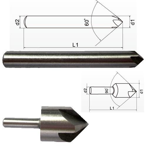 Multi-flute countersink