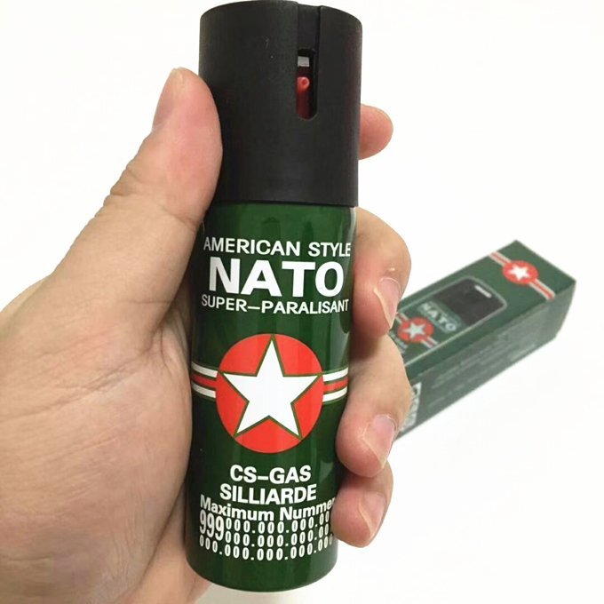 德国NATO进口防狼辣椒水喷雾