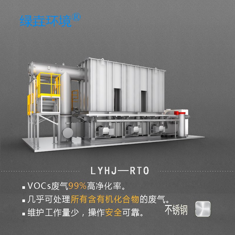 蓄熱式熱氧化裝置三塔式