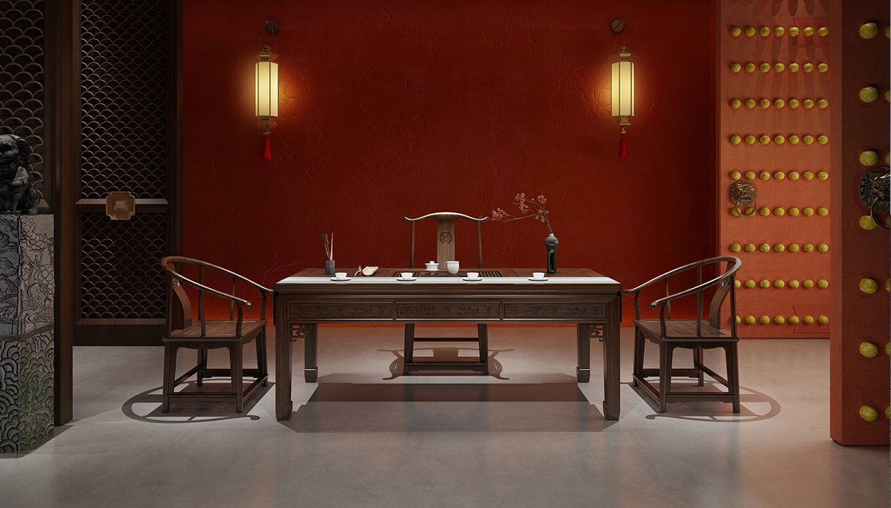茶空间定制家具，东方雅致的生活方式