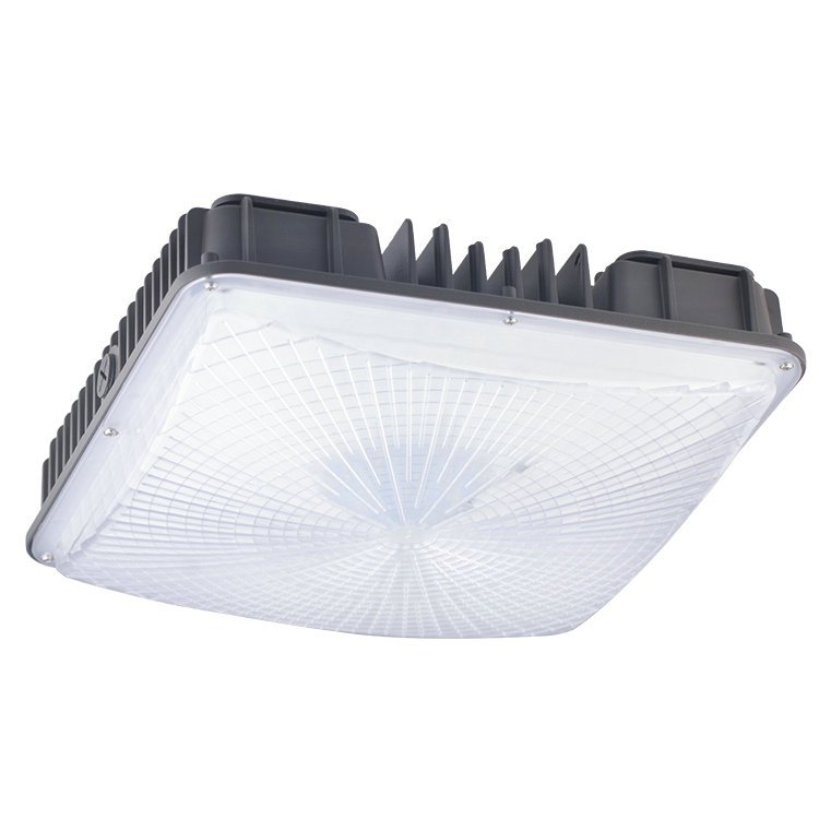 60W to 80W Ultra Slim IP65 Waterproof Outdoor Canopy LED Lights