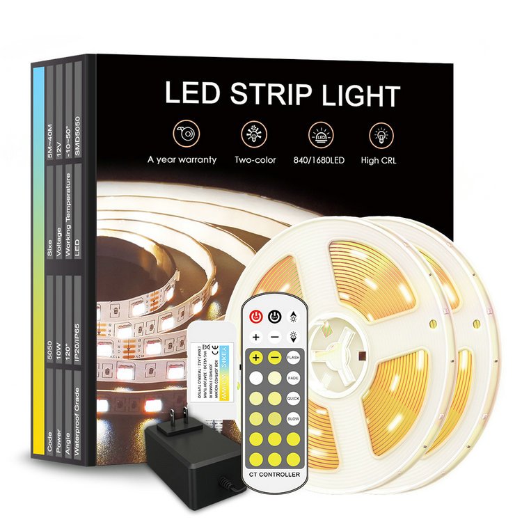 High Quality CCT Tunable Dimming LED Strip Light