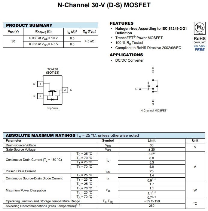 AO3402参数