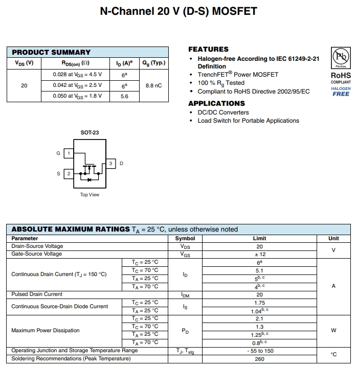 Si2342DS-T1-GE3