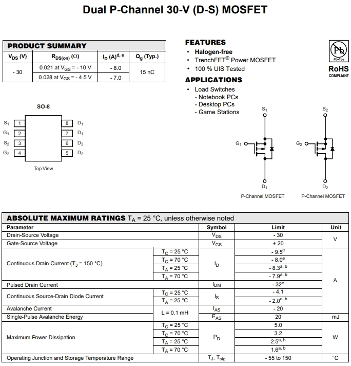 SI4909DY