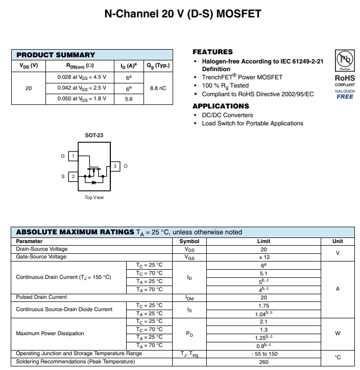 NTR4501NT1G参数