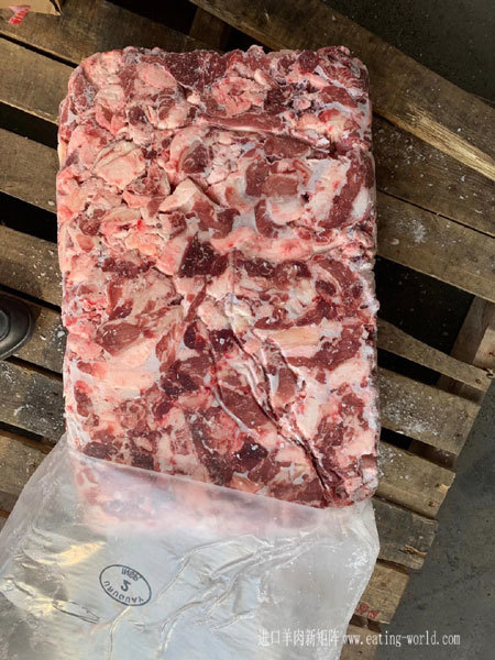 乌拉圭255厂牛碎肉80VL图片展示