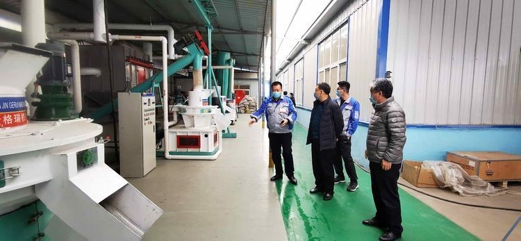 孙宁波总经理详细介绍颗粒机作业流程
