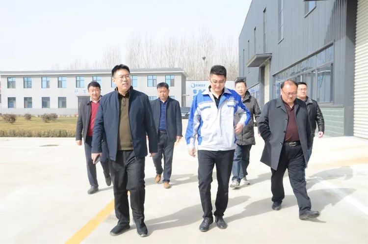 济南四进工作组与济南水务集团领导一行莅临山东汘沄智能调研工作
