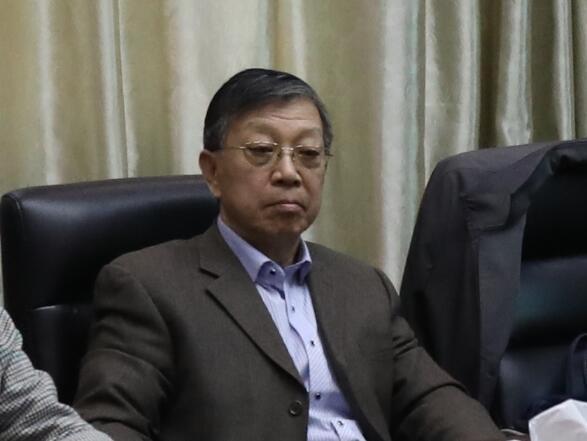 袁教授对下一步党建工作给予指导意见