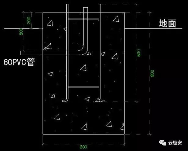 室外电棍立杆基础施工安装指导 室外电棍立杆基础施工安装指导