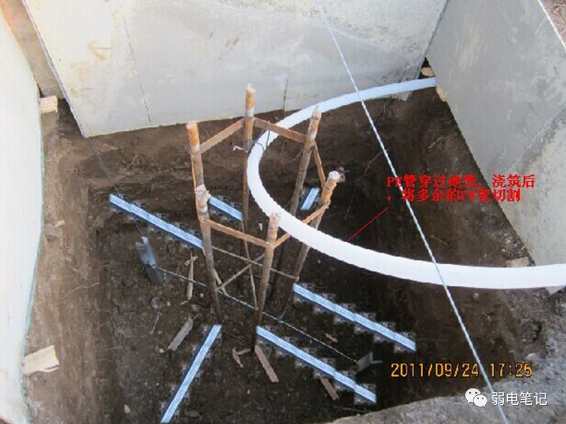 室外电棍立杆基础、手井、接地、管线等施工指导手册(一) 室外电棍立杆基础、手井、接地、管线等施工指导手册(一)