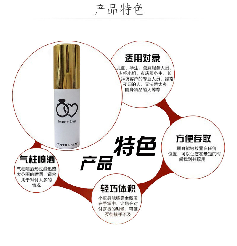 全新爆款防狼噴霧器