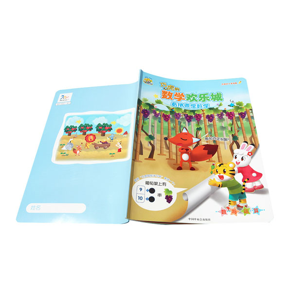 Children's Math Book Printing,Children Book With Soft Cover,Printing Service