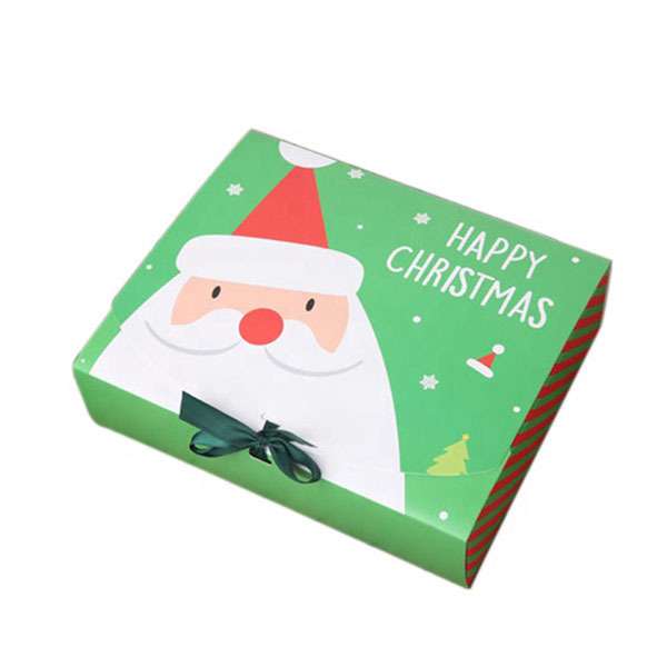 Custom Printed Christmas Gift Candy Package Box made in China